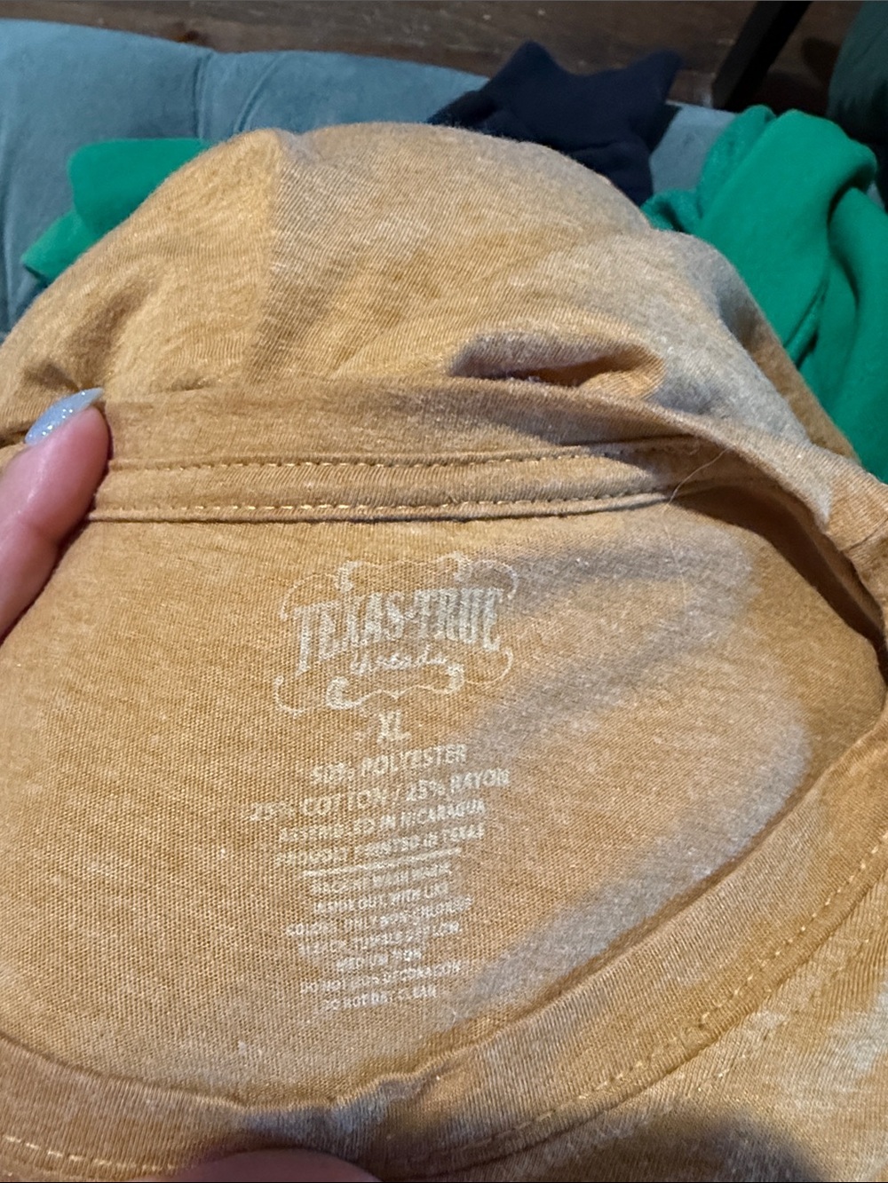 YELLOWSTONE Take 'Em To The Train Station Graphic Tee - Mustard - Picture 3 of 3